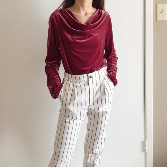 J. Jill Tops - J.Jill velvet blouse.